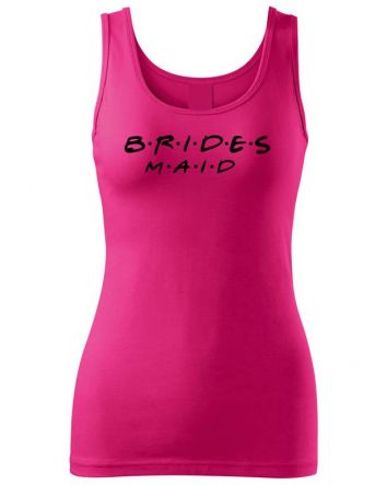 Bride's Maid Friends lánybúcsú póló, lánybúcsú póló, menyasszony póló, bride póló, friends maid