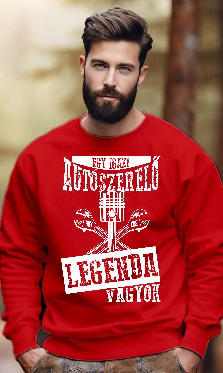 Autószerelő legenda - Autószerelő Férfi Pulóver