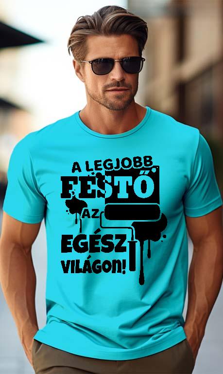 A legjobb Festő az egész világon - Festő Férfi Prémium Póló