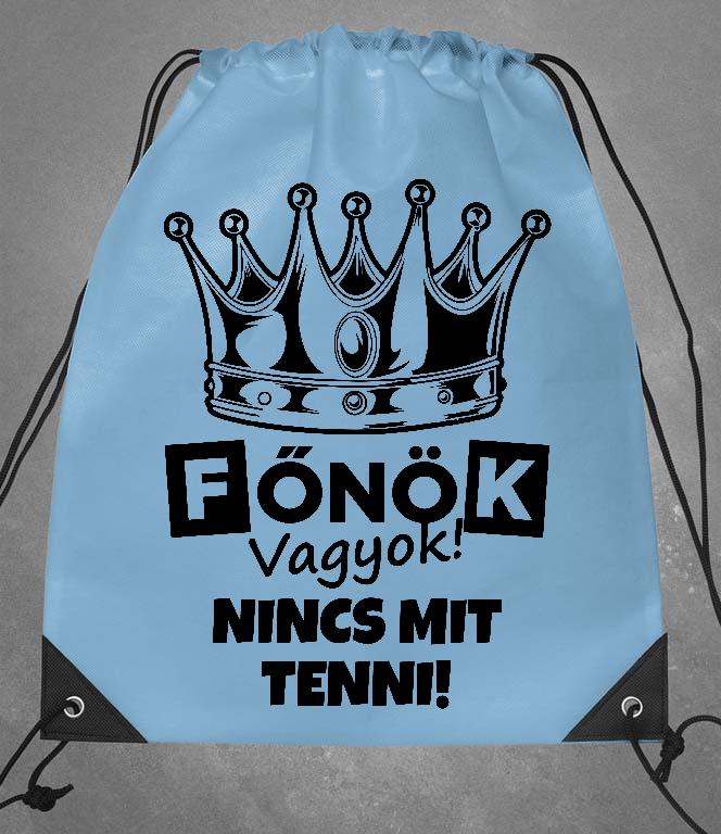 Főnök vagyok! Nincs mit tenni! - Főnök Tornazsák