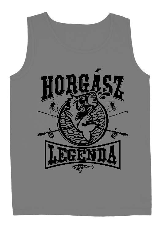 Horgász Legenda - Horgász Férfi Ujjatlan