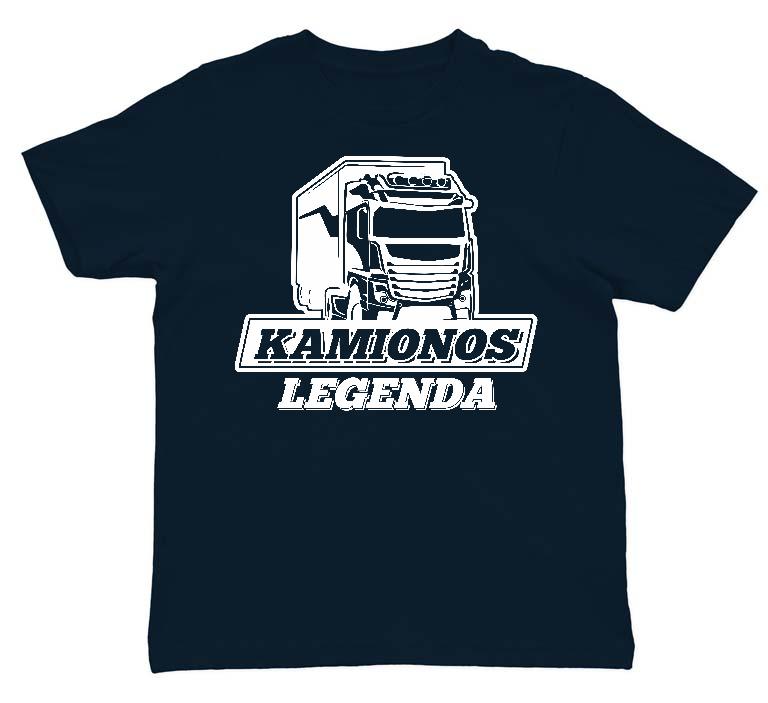 Kamionos legenda - Kamionos Gyerek Környakú Póló