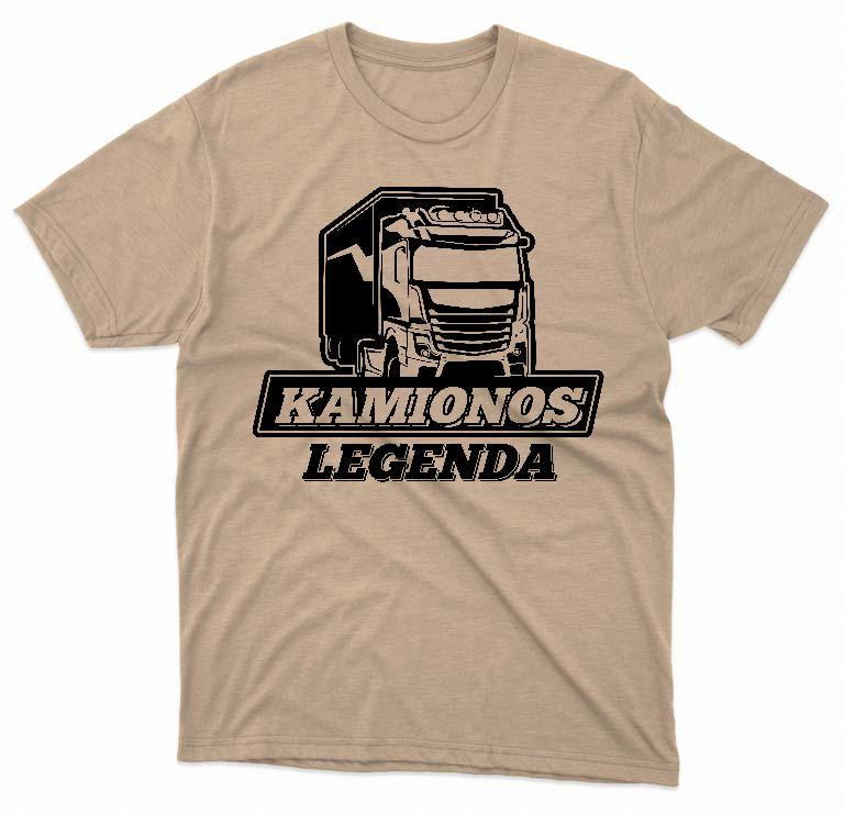 Kamionos legenda - Kamionos Férfi Környakú Póló