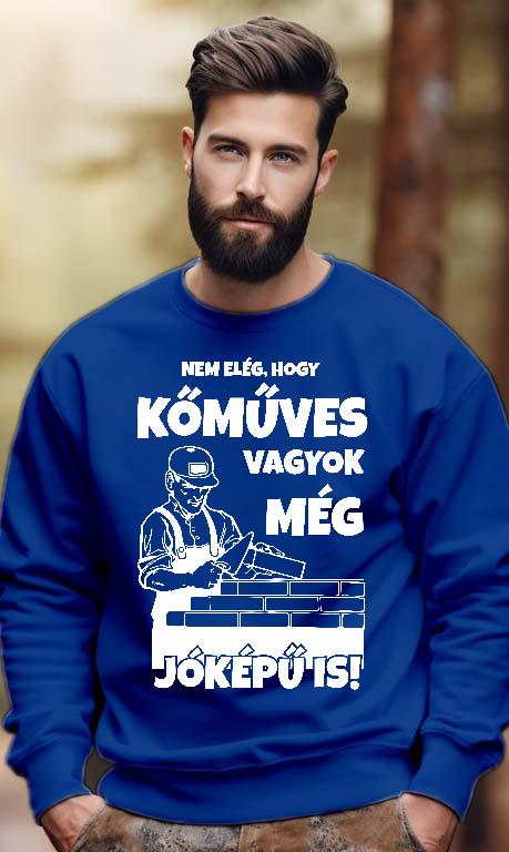 Jóképű Kőműves - Kőműves Férfi Pulóver