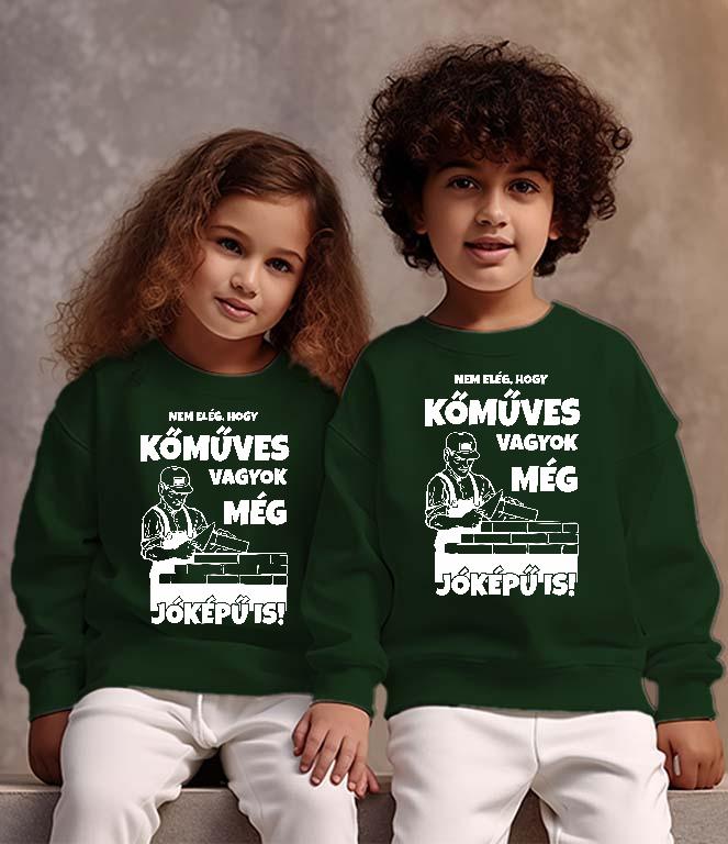 Jóképű Kőműves - Kőműves Gyerek Pulóver