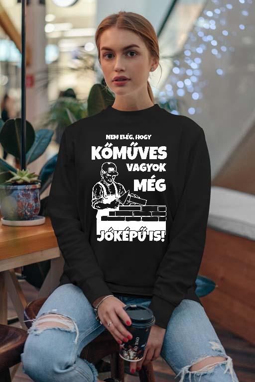Jóképű Kőműves - Kőműves Női Pulóver