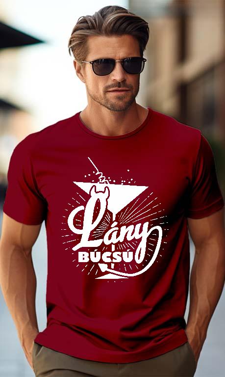 Lánybúcsú Ördög  - Lánybúcsú Férfi Prémium Póló