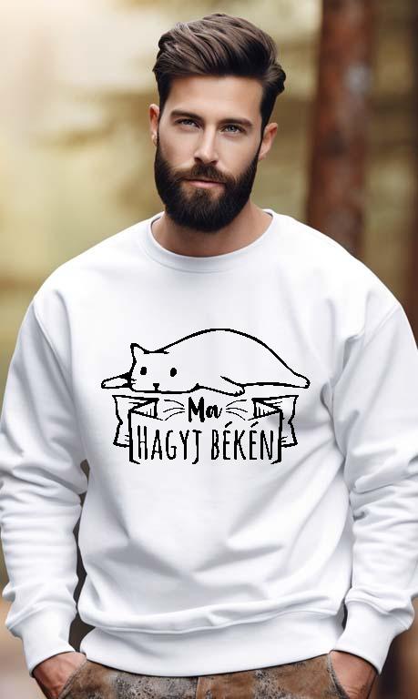 Ma hagyj békén Cicás - Cicás Férfi Pulóver