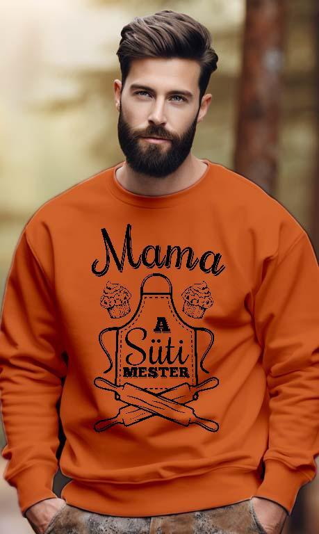 Mama a Süti mester - Mama Férfi Pulóver
