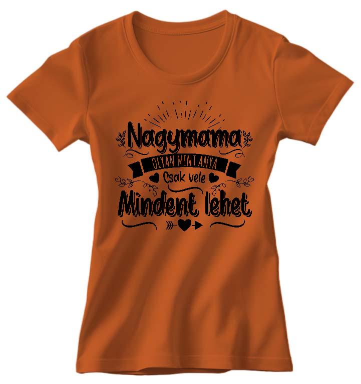 Nagymama olyan, mint anya - Mama Női Prémium Póló