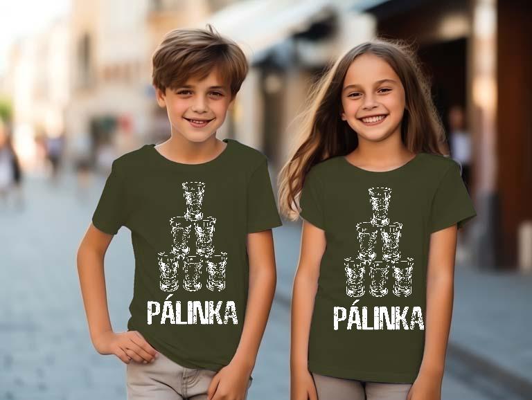 Pálinka  - Pálinka Gyerek Környakú Póló