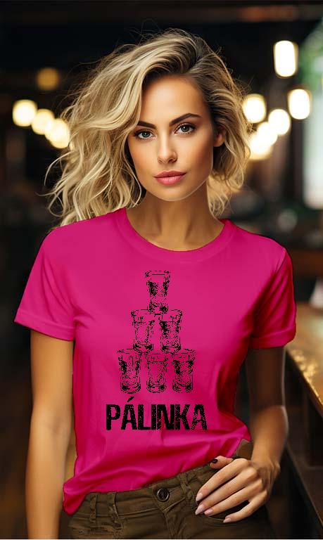 Pálinka  - Pálinka Női Környakú Póló