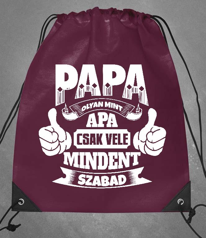 Papa olyan, mint apa - Papa Tornazsák