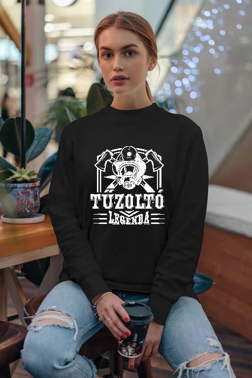 Tűzoltó Legenda - Tűzoltó Női Pulóver