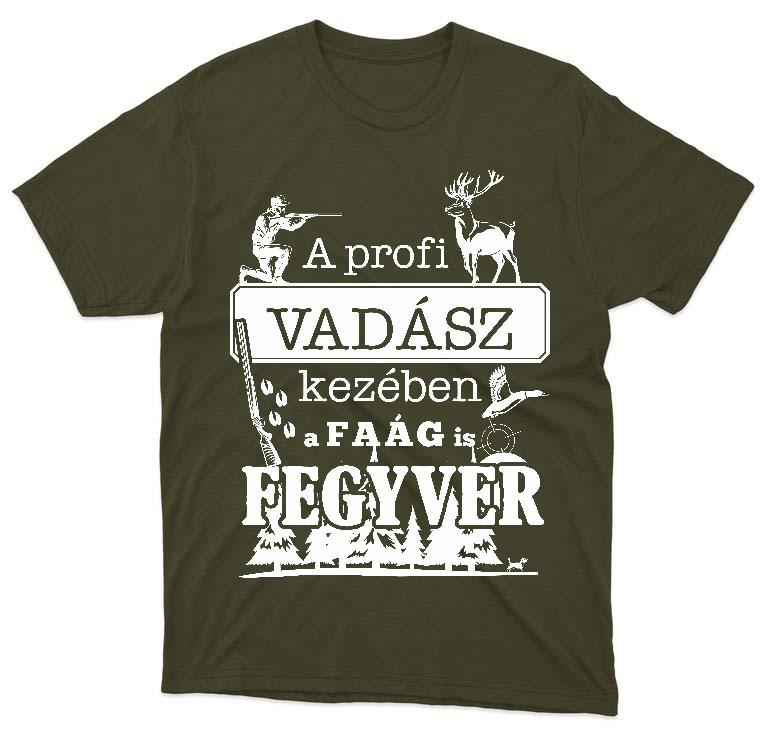 A profi Vadász - Vadász Férfi Prémium Póló