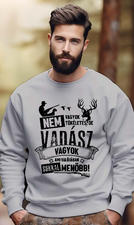 Nem vagyok tökéletes, de Vadász - Vadász Férfi Pulóver