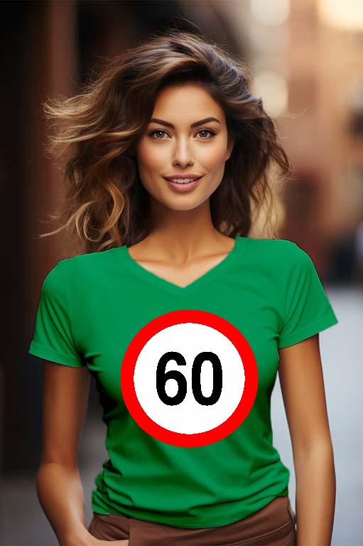 Születésnap 60  - Évfordulós Női V-nyakú Póló