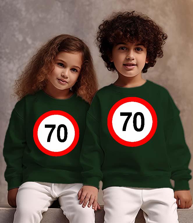 Születésnap 70 - Évfordulós Gyerek Pulóver