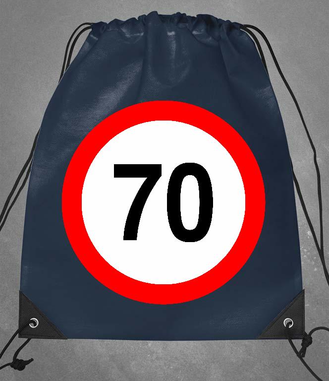 Születésnap 70 - Évfordulós Tornazsák