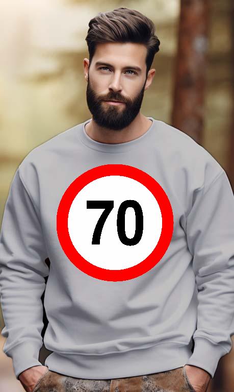 Születésnap 70 - Évfordulós Férfi Pulóver