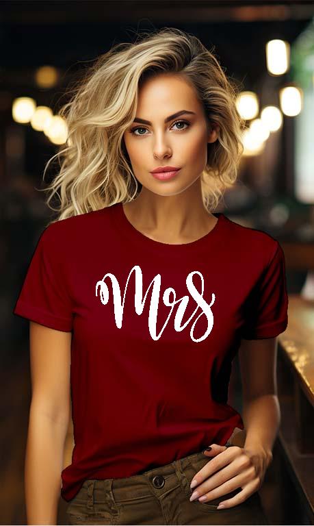 Mrs Páros - Párok Női Környakú Póló