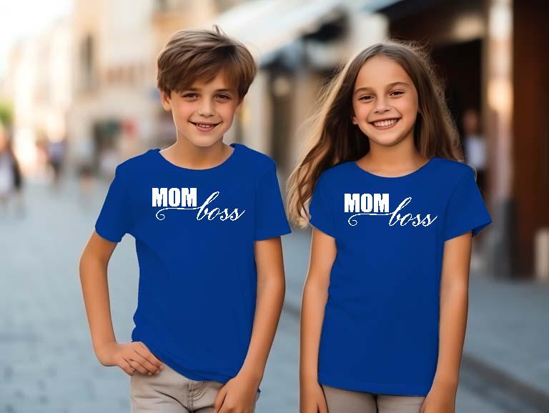 Mom Boss Anya - Anya Gyerek Környakú Póló