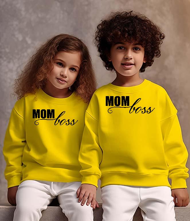 Mom Boss Anya - Anya Gyerek Pulóver