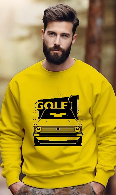 Volkswagen Golf 1 - Volkswagen Golf 1 Férfi Pulóver