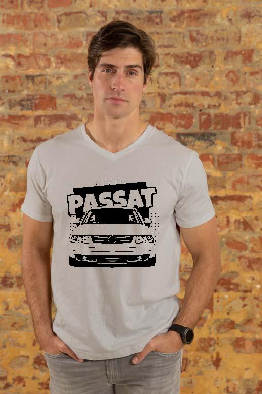 Volkswagen Passat B5 - Volkswagen Passat  Férfi V-nyakú Póló