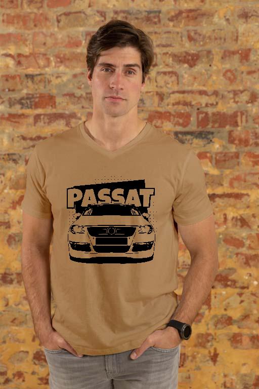 Volkswagen Passat B6 - Volkswagen Passat  Férfi V-nyakú Póló