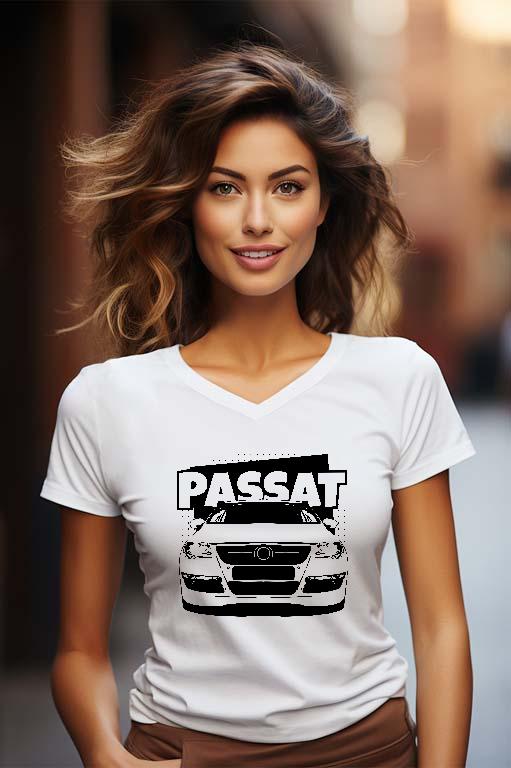 Volkswagen Passat B6 - Volkswagen Passat  Női V-nyakú Póló