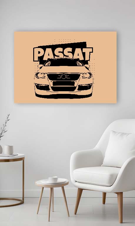 Volkswagen Passat B6 - Volkswagen Passat  Vászonkép