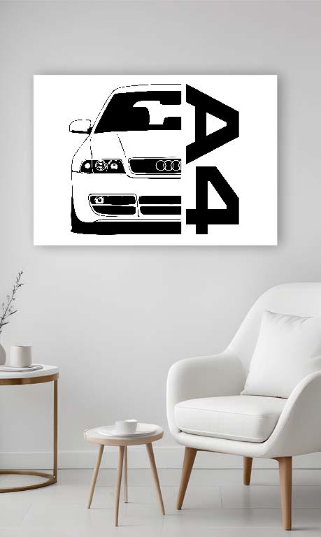 Audi A4 - Audi A4 Vászonkép