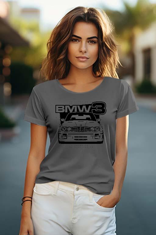 BMW 3 E30 - BMW 3 Női O-nyakú Póló