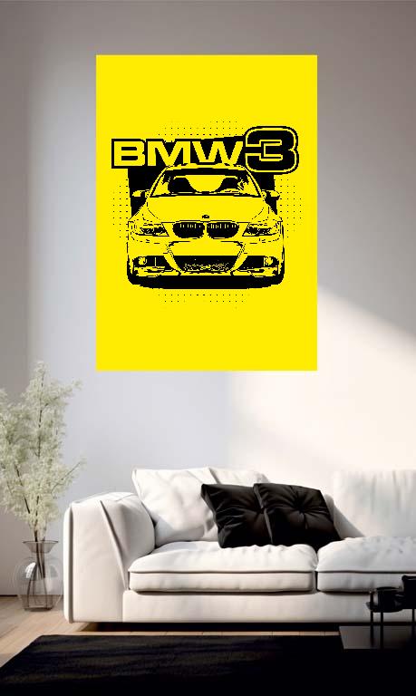 BMW 3 E90 - BMW 3 Poszter