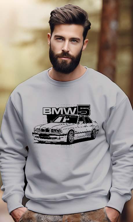 BMW 5 E34 - BMW 5 Férfi Pulóver
