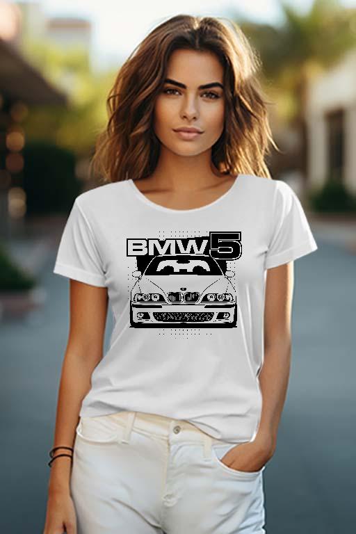 BMW 5 E39 - BMW 5 Női O-nyakú Póló