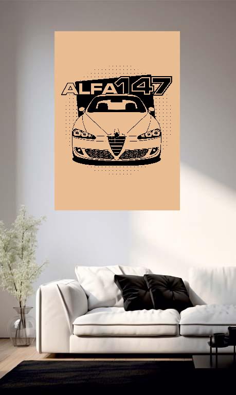 Alfa Romeo 147 - Alfa Romeo 147 Poszter