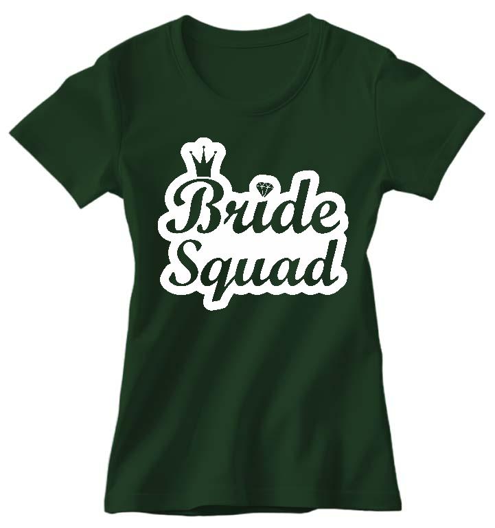 Bride Squad Lánybúcsú  - Lánybúcsú Női Prémium Póló