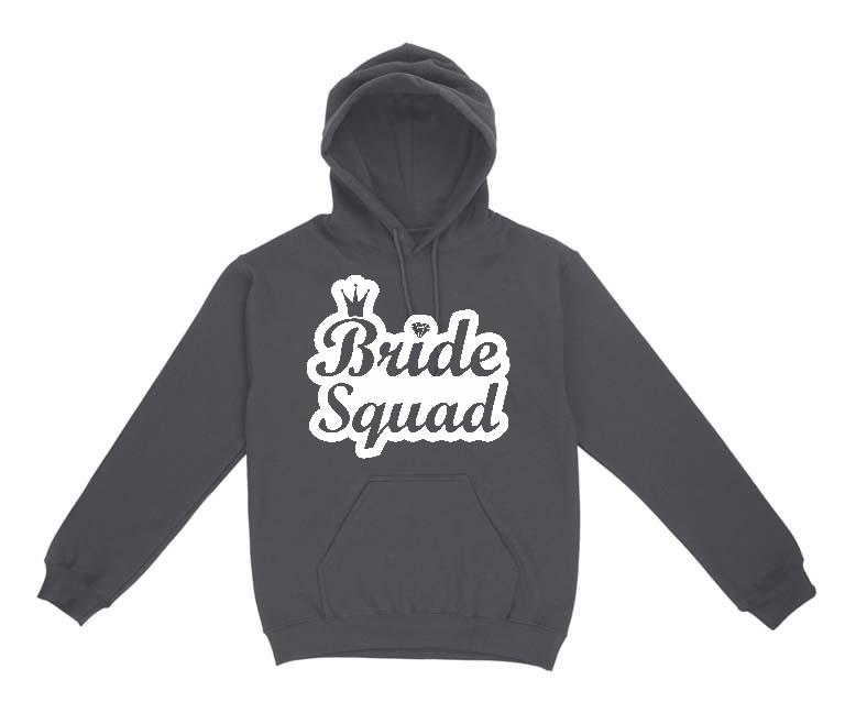 Bride Squad Lánybúcsú  - Lánybúcsú Gyerek Kapucnis Pulóver