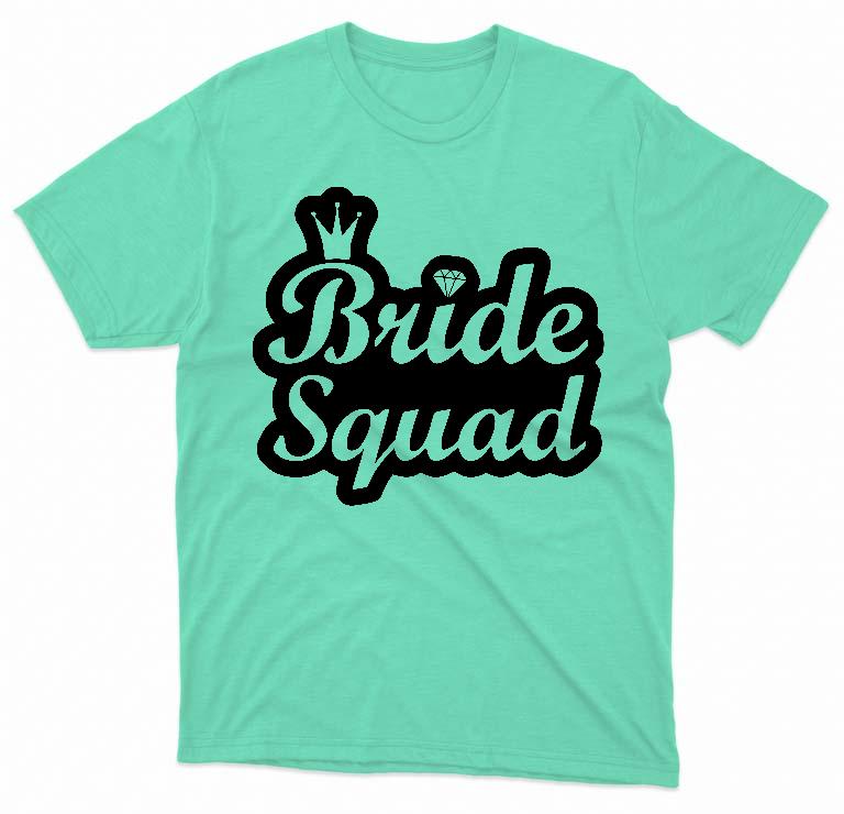 Bride Squad Lánybúcsú  - Lánybúcsú Férfi Környakú Póló