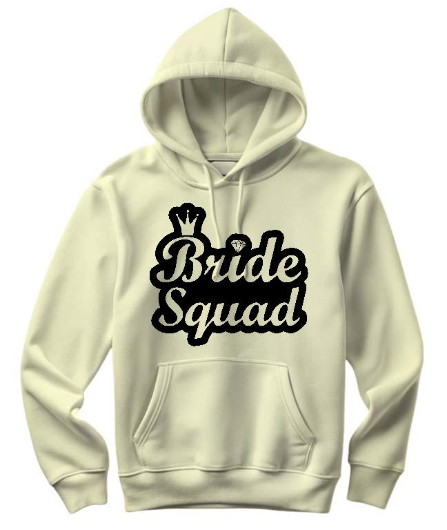 Bride Squad Lánybúcsú  - Lánybúcsú Női Kapucnis Pulóver