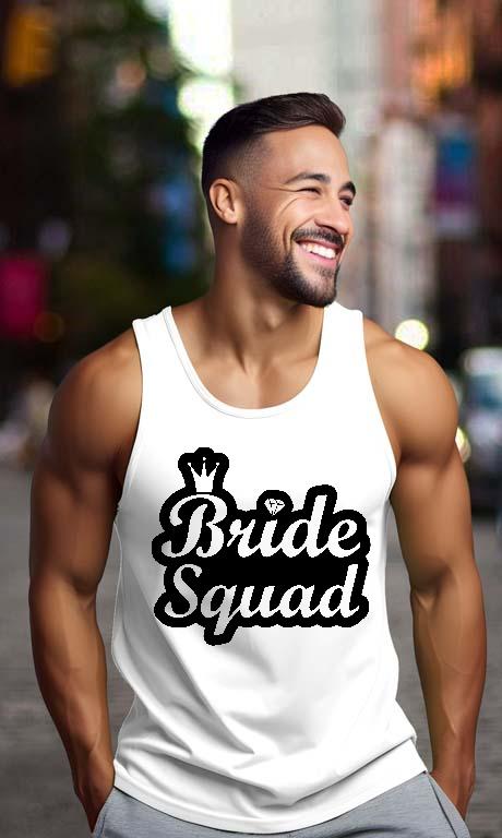 Bride Squad Lánybúcsú  - Lánybúcsú Férfi Ujjatlan