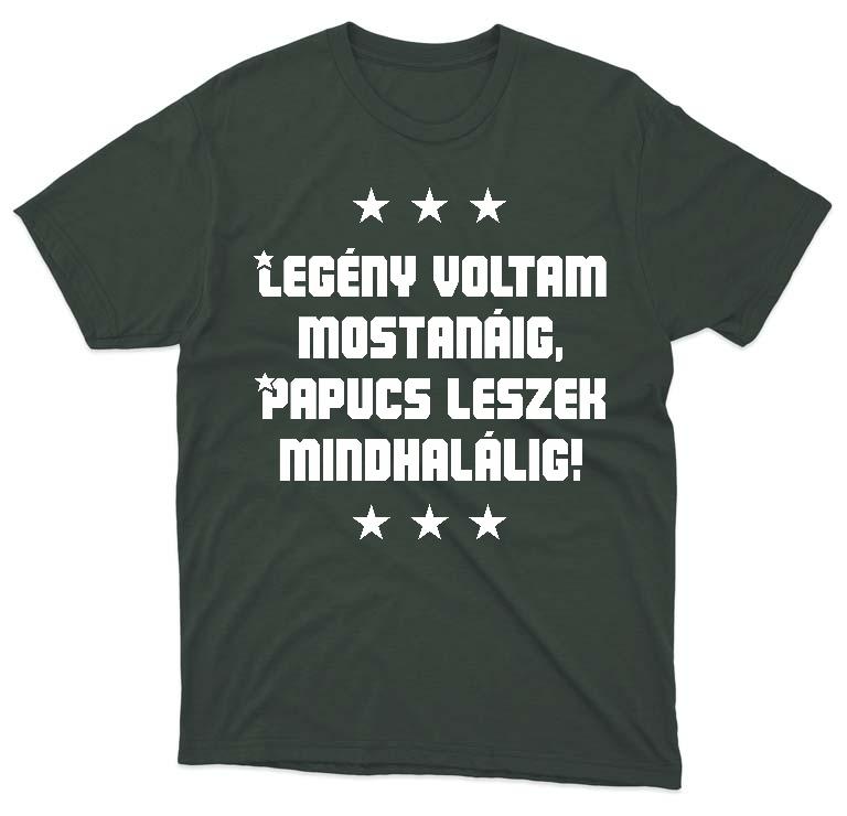 Papucs leszek mindhalálig! Legénybúcsú - Legénybúcsú Férfi Prémium Póló