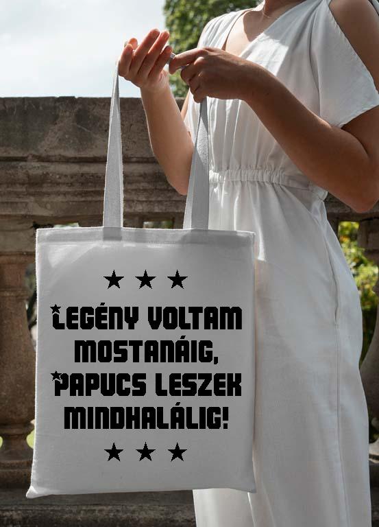 Papucs leszek mindhalálig! Legénybúcsú - Legénybúcsú Vászontáska