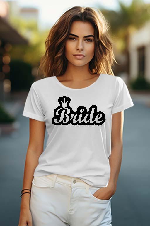 Bride Lánybúcsú  - Lánybúcsú Női O-nyakú Póló