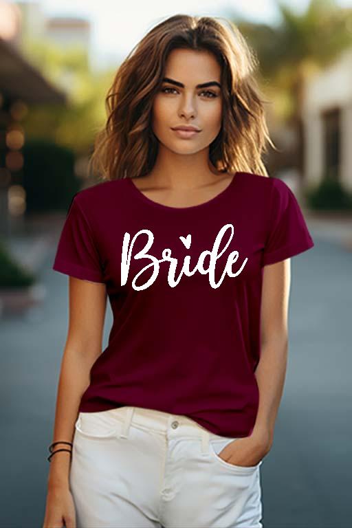 Bride Lánybúcsú  - Lánybúcsú Női O-nyakú Póló