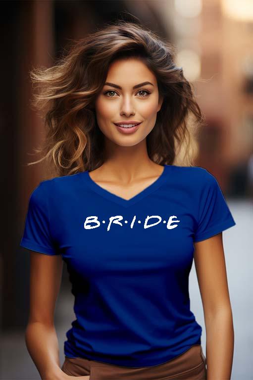 Bride Friends Lánybúcsú  - Lánybúcsú Női V-nyakú Póló