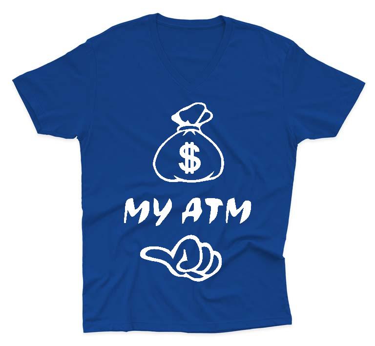 My Atm Páros - Párok Férfi V-nyakú Póló