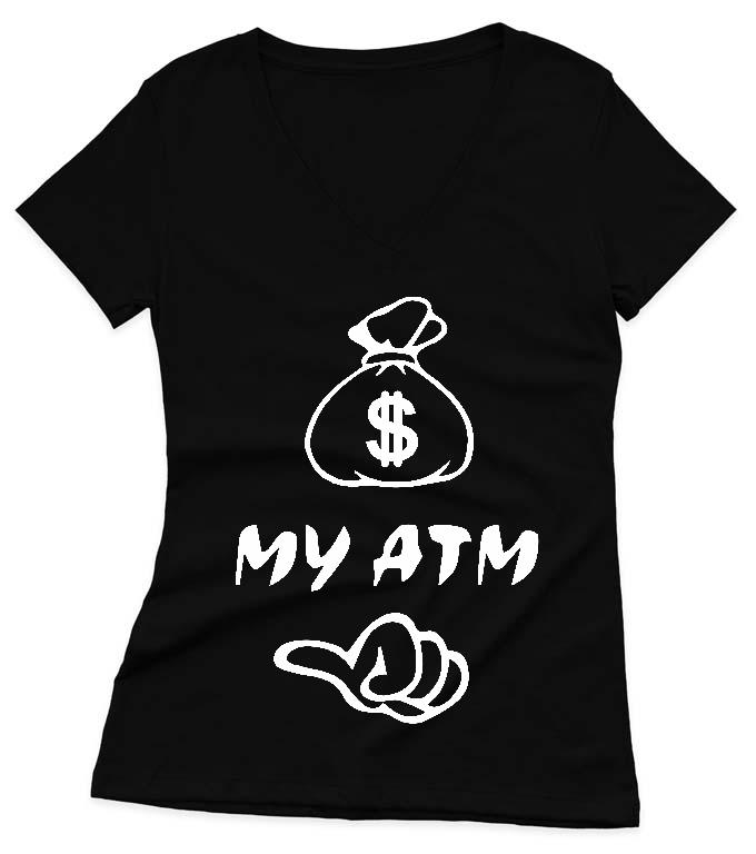 My Atm Páros - Párok Női V-nyakú Póló